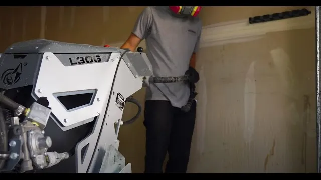 Flake Garage Floor Coating Installation