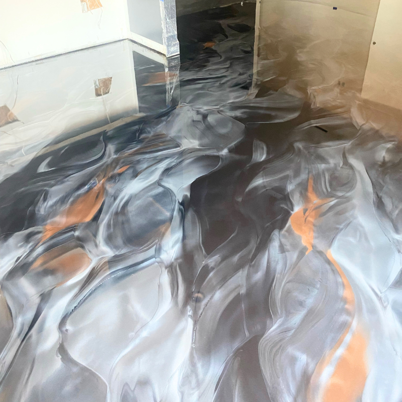 Metallic Polyaspartic Coatings