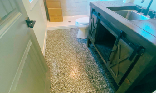 Bathroom Epoxy Flooring
